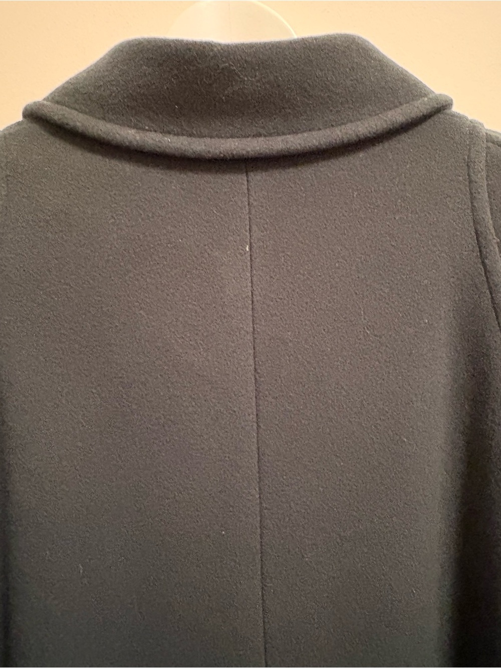 Vintage Holt Renfrew Dark Green Women’s Classic Wool and Cashmere Coat - Picture 8 of 8